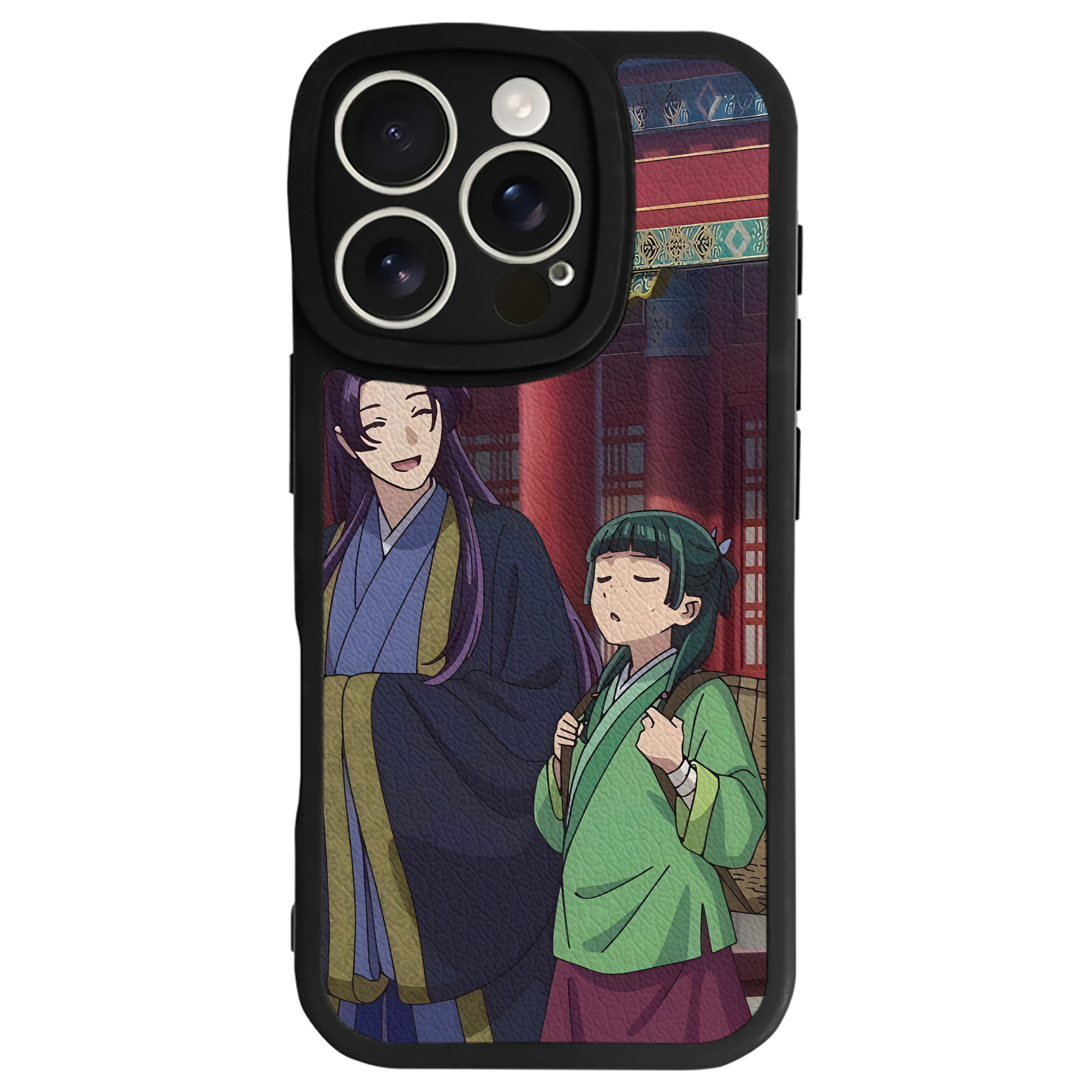 薬屋のひとりごと The Apothecary Diaries 【iPhone 16シリーズ対応】シリコンスマホケース（レザー調） 材質：シリコン